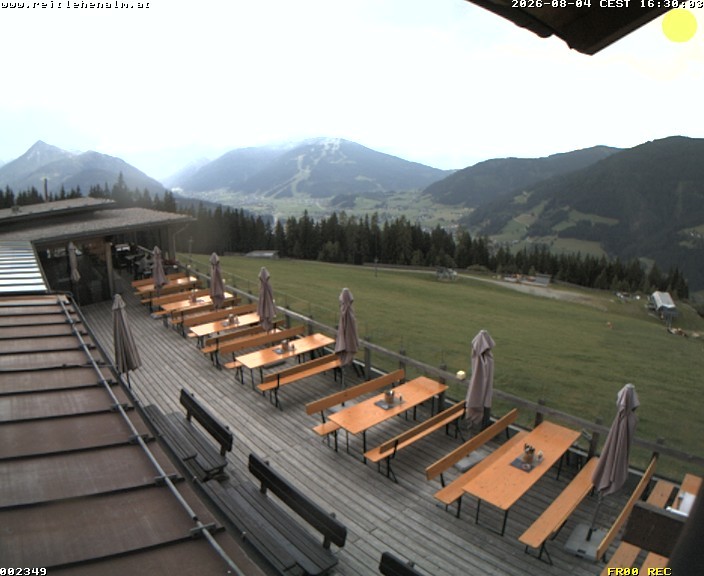 Archiv Foto Webcam Reitlehen Alm am Monte Popolo, Eben im Pongau