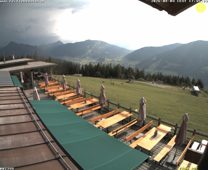 Archiv Foto Webcam Reitlehen Alm am Monte Popolo, Eben im Pongau