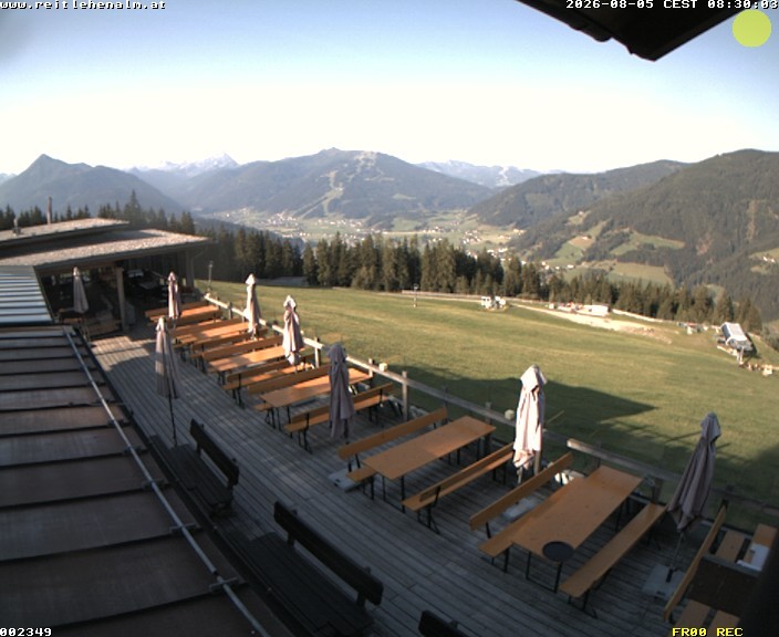 Archiv Foto Webcam Reitlehen Alm am Monte Popolo, Eben im Pongau