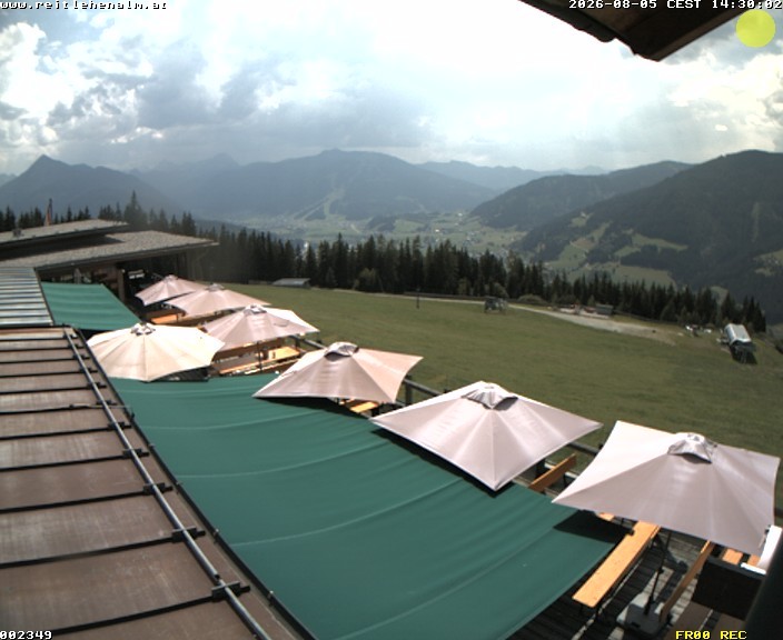 Archiv Foto Webcam Reitlehen Alm am Monte Popolo, Eben im Pongau