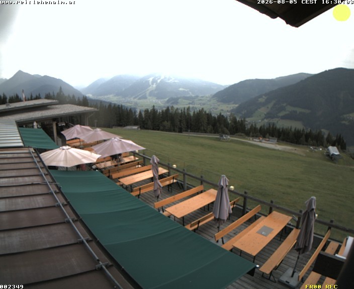 Archiv Foto Webcam Reitlehen Alm am Monte Popolo, Eben im Pongau
