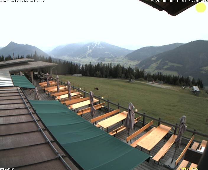 Archiv Foto Webcam Reitlehen Alm am Monte Popolo, Eben im Pongau