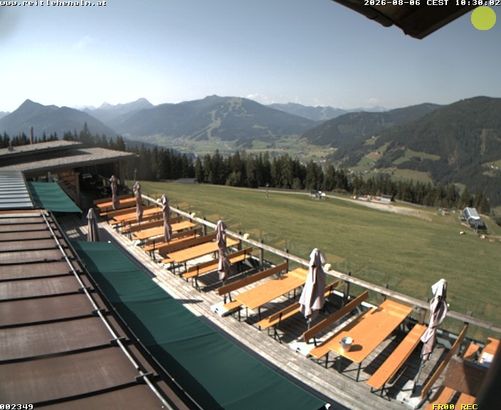Archiv Foto Webcam Reitlehen Alm am Monte Popolo, Eben im Pongau