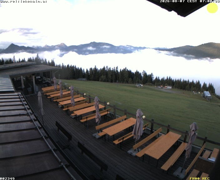 Archiv Foto Webcam Reitlehen Alm am Monte Popolo, Eben im Pongau