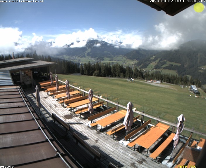 Archiv Foto Webcam Reitlehen Alm am Monte Popolo, Eben im Pongau