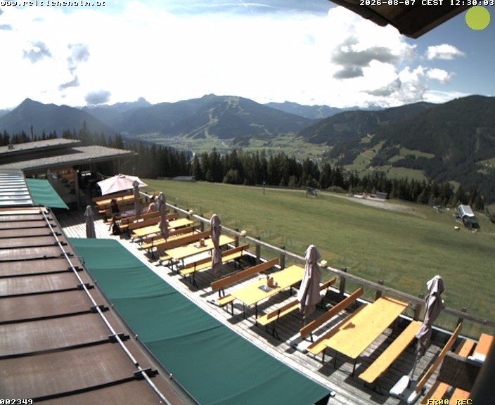 Archiv Foto Webcam Reitlehen Alm am Monte Popolo, Eben im Pongau