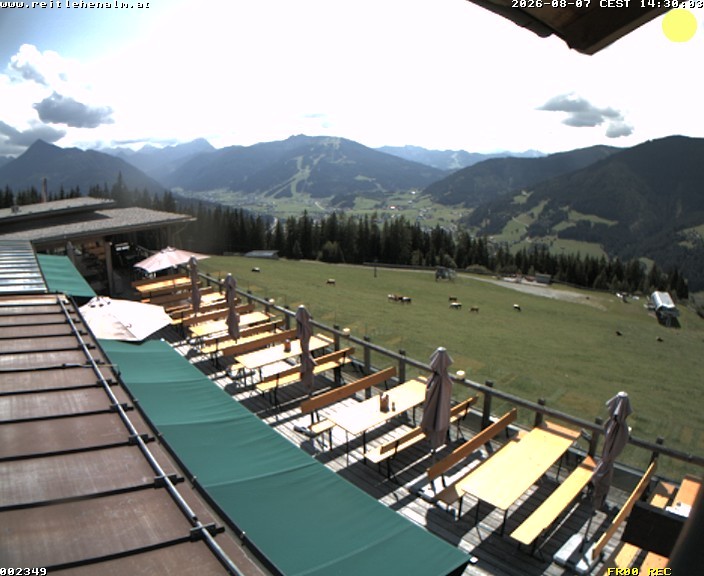 Archiv Foto Webcam Reitlehen Alm am Monte Popolo, Eben im Pongau
