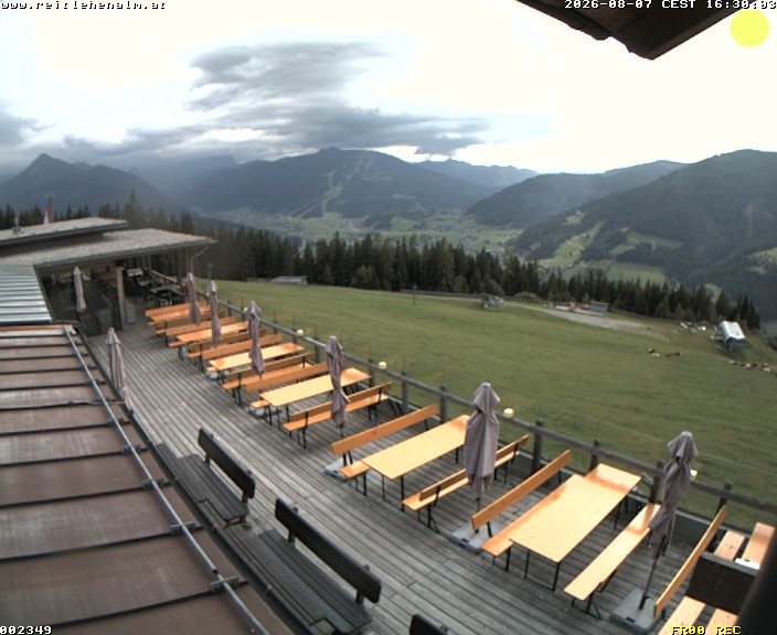 Archiv Foto Webcam Reitlehen Alm am Monte Popolo, Eben im Pongau