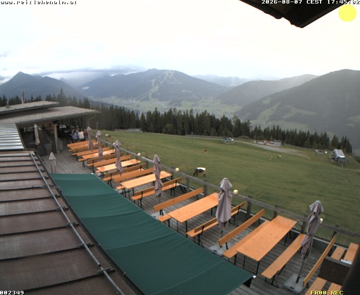 Archiv Foto Webcam Reitlehen Alm am Monte Popolo, Eben im Pongau