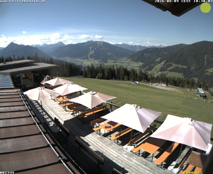 Archiv Foto Webcam Reitlehen Alm am Monte Popolo, Eben im Pongau