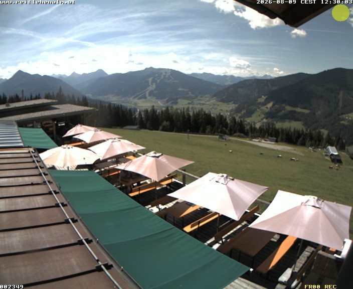 Archiv Foto Webcam Reitlehen Alm am Monte Popolo, Eben im Pongau