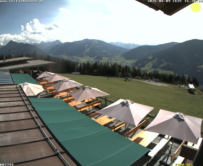 Archiv Foto Webcam Reitlehen Alm am Monte Popolo, Eben im Pongau