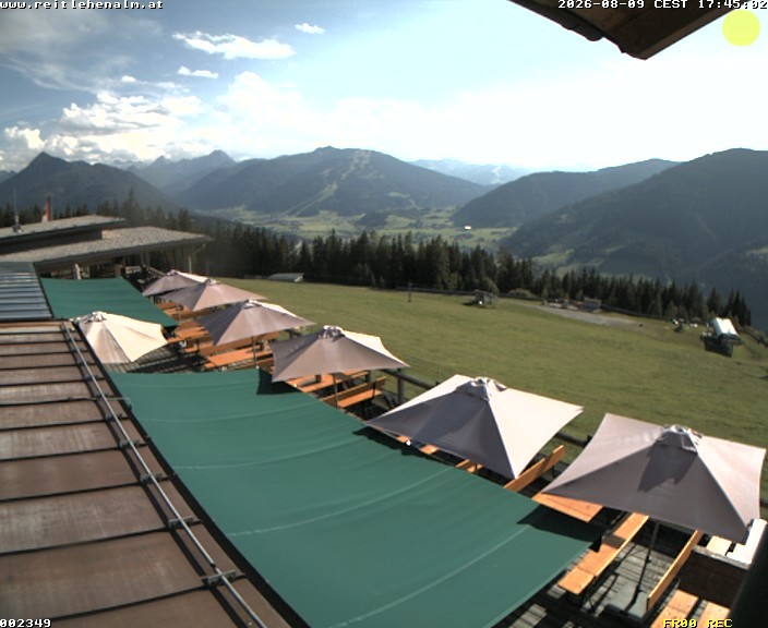 Archiv Foto Webcam Reitlehen Alm am Monte Popolo, Eben im Pongau