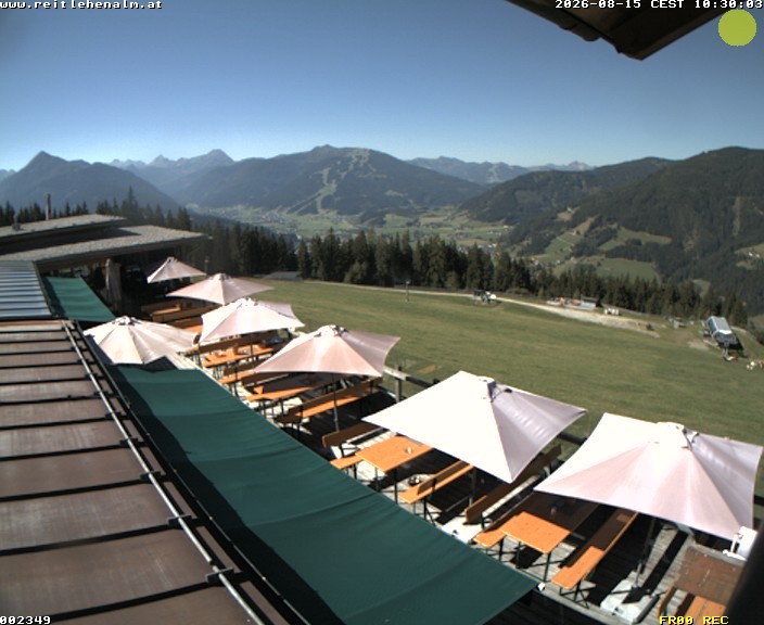 Archiv Foto Webcam Reitlehen Alm am Monte Popolo, Eben im Pongau
