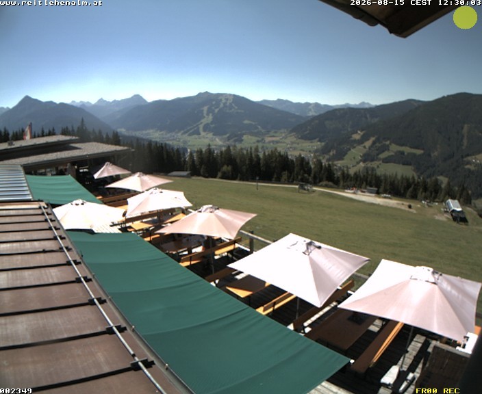 Archiv Foto Webcam Reitlehen Alm am Monte Popolo, Eben im Pongau