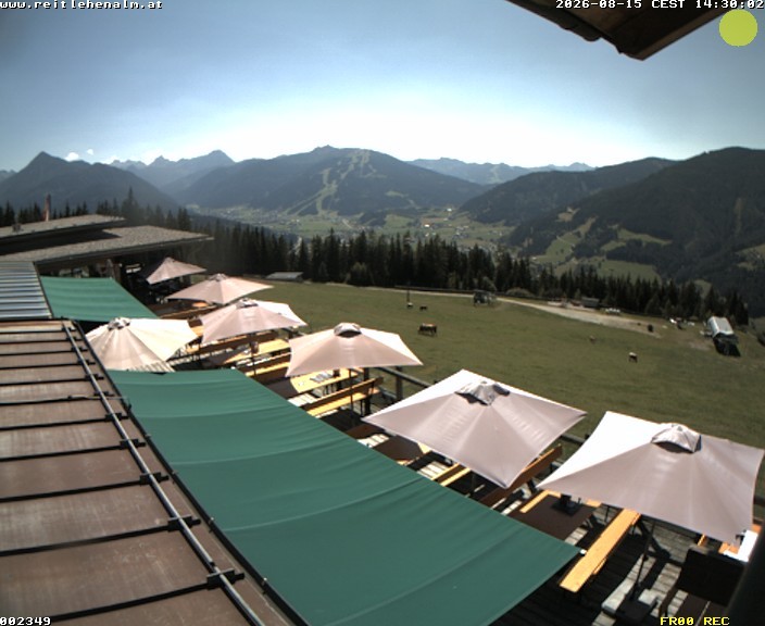Archiv Foto Webcam Reitlehen Alm am Monte Popolo, Eben im Pongau