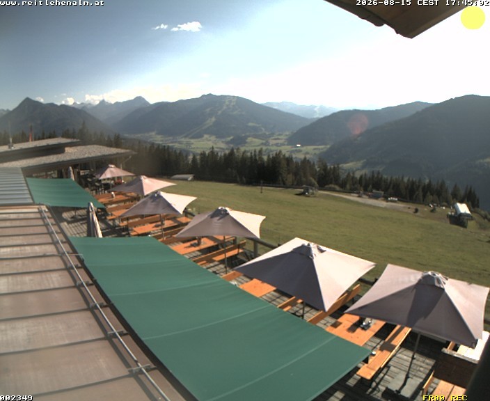 Archiv Foto Webcam Reitlehen Alm am Monte Popolo, Eben im Pongau