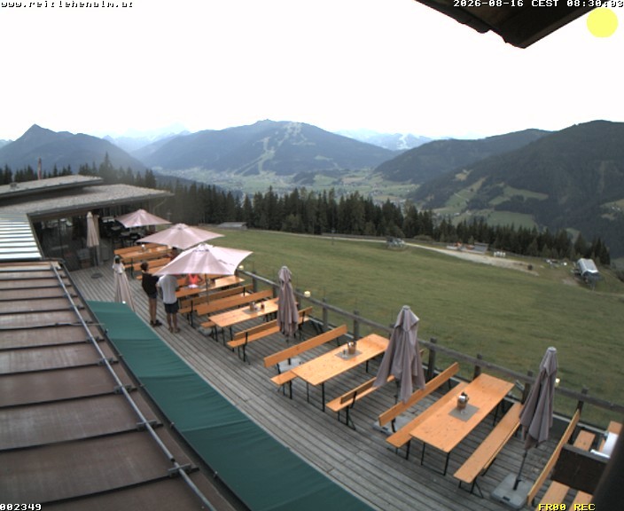 Archiv Foto Webcam Reitlehen Alm am Monte Popolo, Eben im Pongau