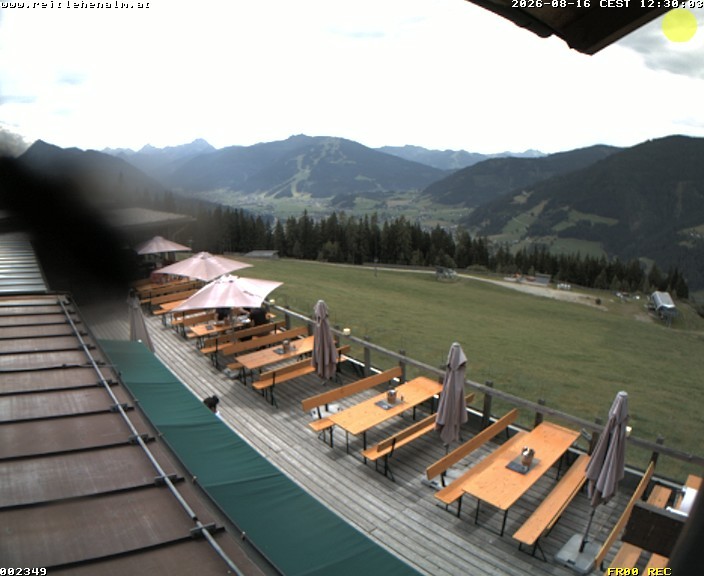 Archiv Foto Webcam Reitlehen Alm am Monte Popolo, Eben im Pongau