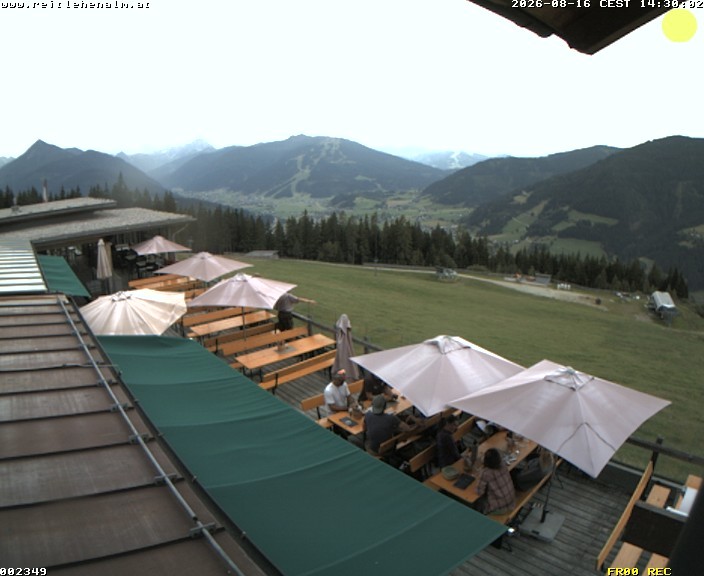 Archiv Foto Webcam Reitlehen Alm am Monte Popolo, Eben im Pongau