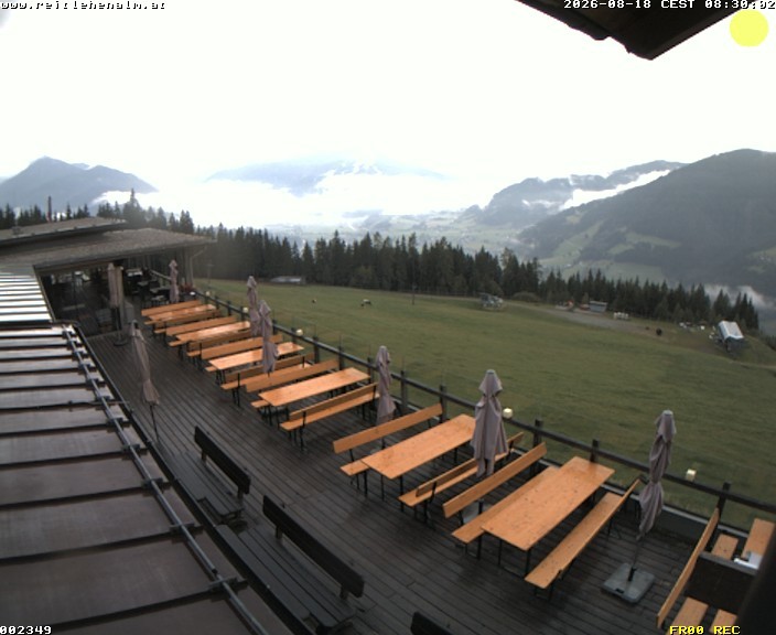 Archiv Foto Webcam Reitlehen Alm am Monte Popolo, Eben im Pongau