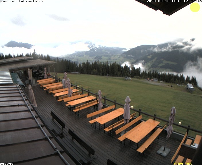 Archiv Foto Webcam Reitlehen Alm am Monte Popolo, Eben im Pongau