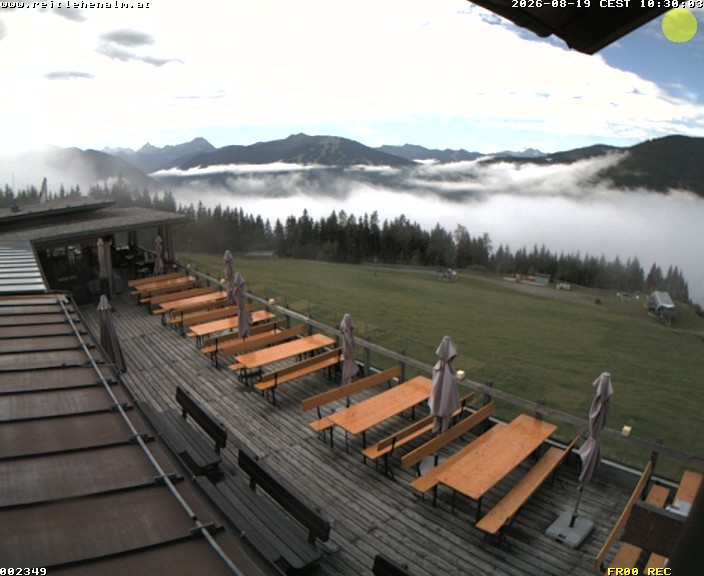Archiv Foto Webcam Reitlehen Alm am Monte Popolo, Eben im Pongau