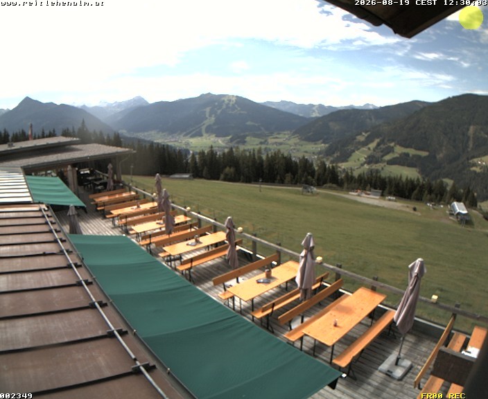 Archiv Foto Webcam Reitlehen Alm am Monte Popolo, Eben im Pongau