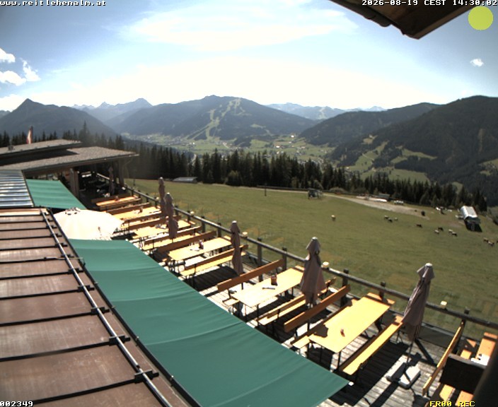 Archiv Foto Webcam Reitlehen Alm am Monte Popolo, Eben im Pongau