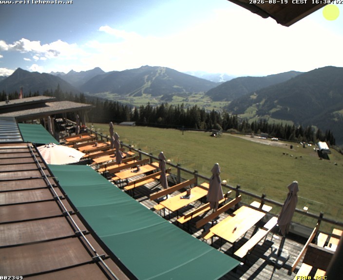 Archiv Foto Webcam Reitlehen Alm am Monte Popolo, Eben im Pongau