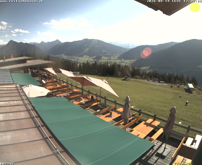 Archiv Foto Webcam Reitlehen Alm am Monte Popolo, Eben im Pongau