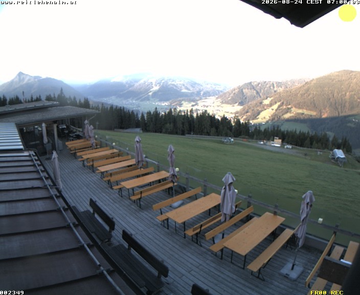 Archiv Foto Webcam Reitlehen Alm am Monte Popolo, Eben im Pongau
