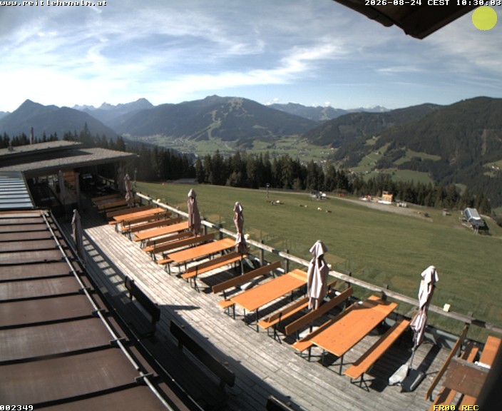 Archiv Foto Webcam Reitlehen Alm am Monte Popolo, Eben im Pongau