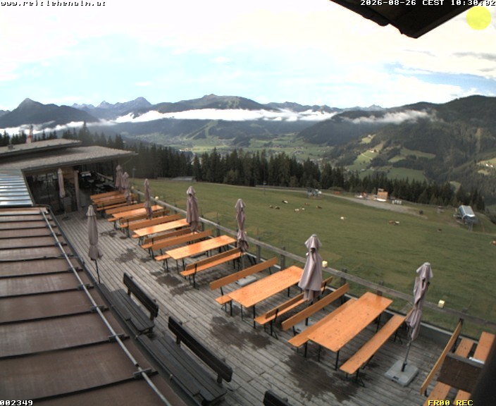 Archiv Foto Webcam Reitlehen Alm am Monte Popolo, Eben im Pongau