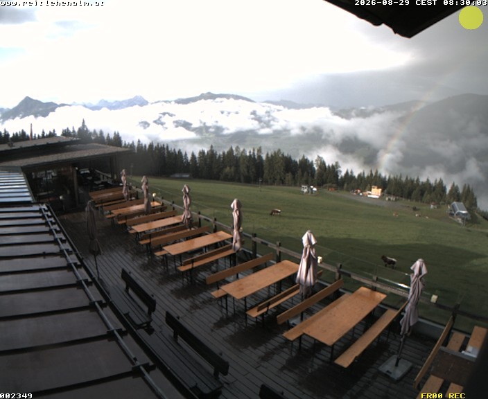 Archiv Foto Webcam Reitlehen Alm am Monte Popolo, Eben im Pongau