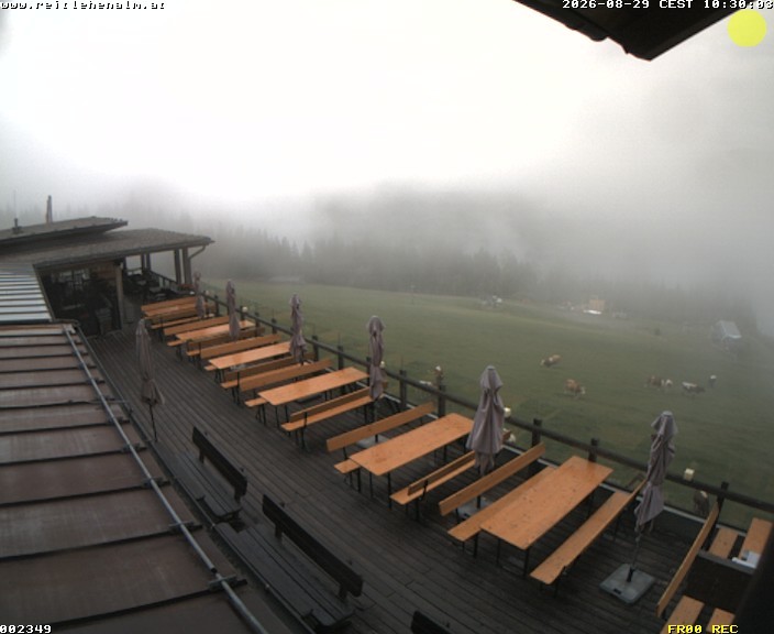Archiv Foto Webcam Reitlehen Alm am Monte Popolo, Eben im Pongau