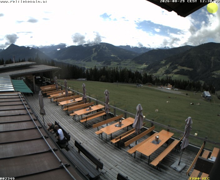 Archiv Foto Webcam Reitlehen Alm am Monte Popolo, Eben im Pongau