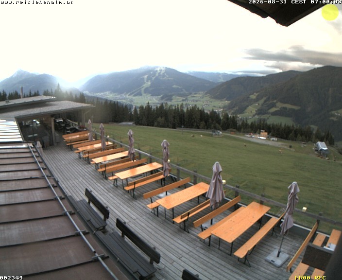 Archiv Foto Webcam Reitlehen Alm am Monte Popolo, Eben im Pongau