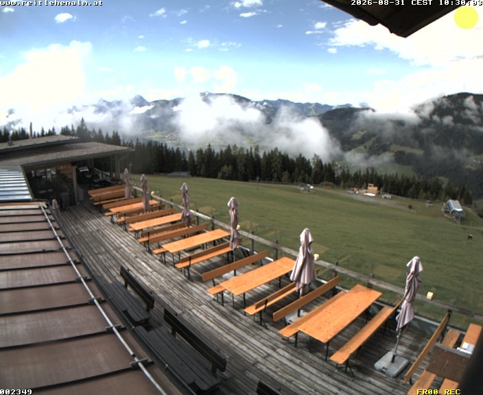 Archiv Foto Webcam Reitlehen Alm am Monte Popolo, Eben im Pongau