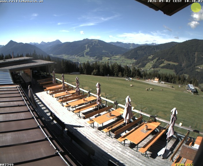 Archiv Foto Webcam Reitlehen Alm am Monte Popolo, Eben im Pongau