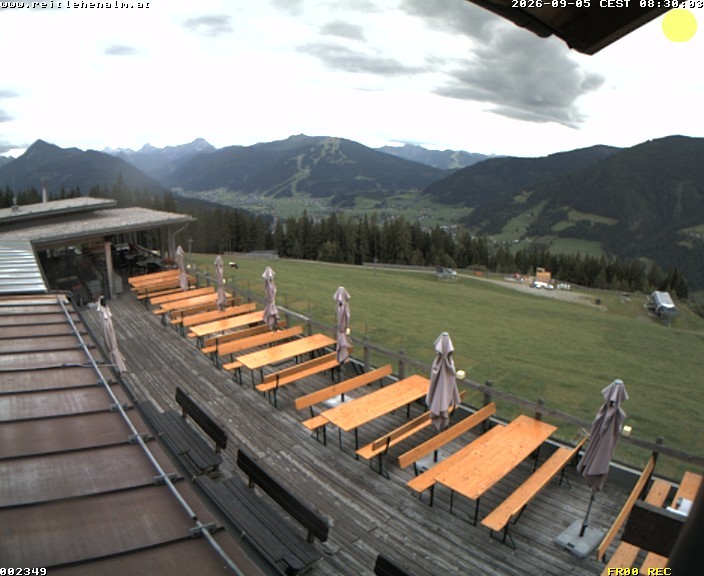 Archiv Foto Webcam Reitlehen Alm am Monte Popolo, Eben im Pongau