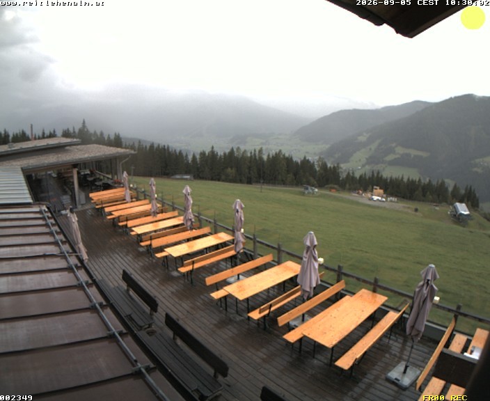 Archiv Foto Webcam Reitlehen Alm am Monte Popolo, Eben im Pongau