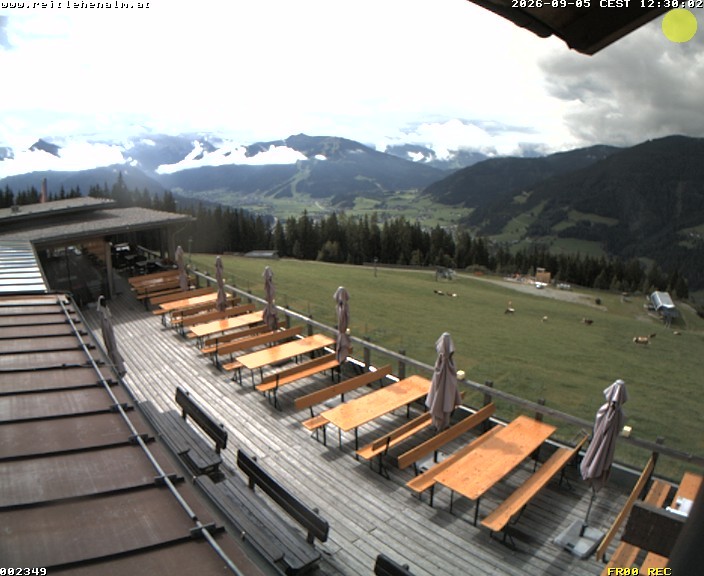 Archiv Foto Webcam Reitlehen Alm am Monte Popolo, Eben im Pongau