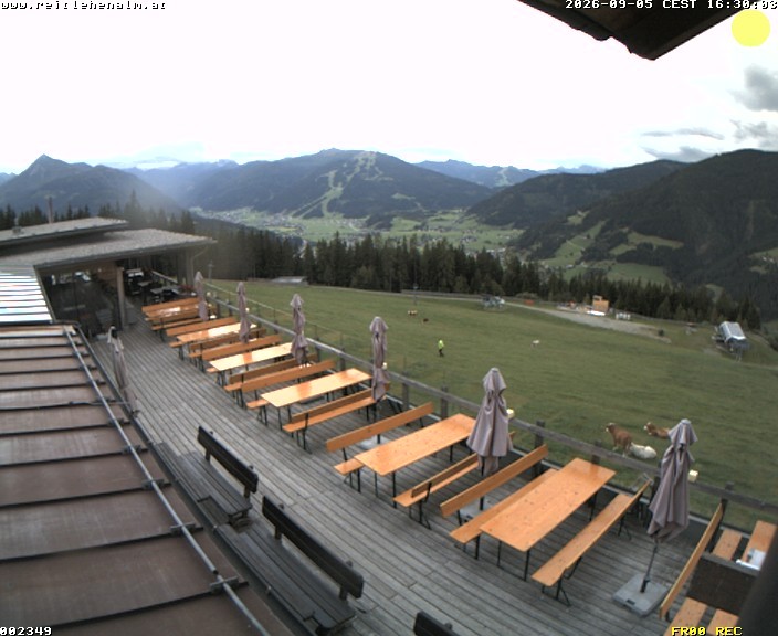 Archiv Foto Webcam Reitlehen Alm am Monte Popolo, Eben im Pongau