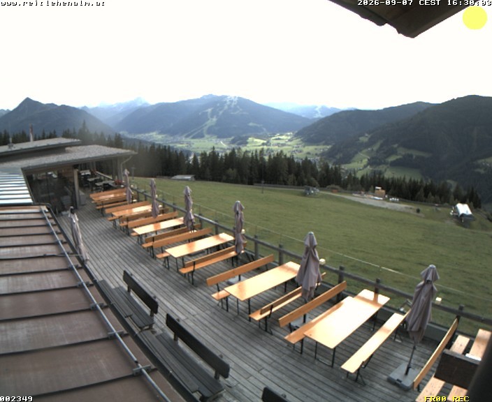 Archiv Foto Webcam Reitlehen Alm am Monte Popolo, Eben im Pongau