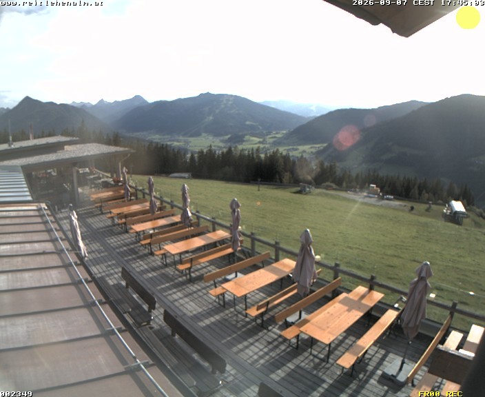 Archiv Foto Webcam Reitlehen Alm am Monte Popolo, Eben im Pongau