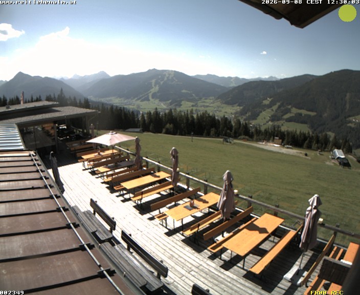 Archiv Foto Webcam Reitlehen Alm am Monte Popolo, Eben im Pongau