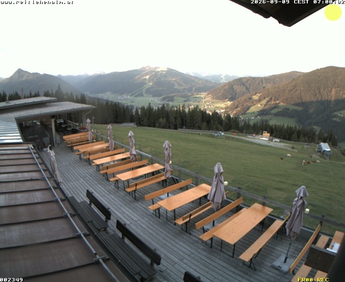 Archiv Foto Webcam Reitlehen Alm am Monte Popolo, Eben im Pongau