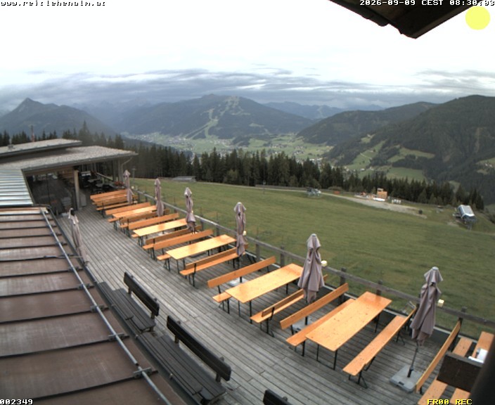 Archiv Foto Webcam Reitlehen Alm am Monte Popolo, Eben im Pongau