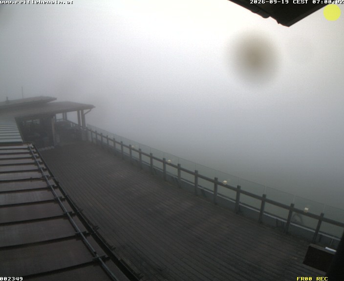 Archiv Foto Webcam Reitlehen Alm am Monte Popolo, Eben im Pongau